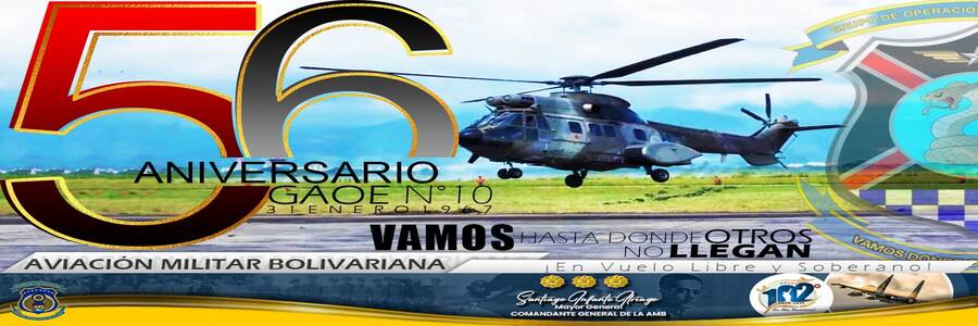 56º Aniversario del Grupo Aéreo de Operaciones Especiales Nro 10