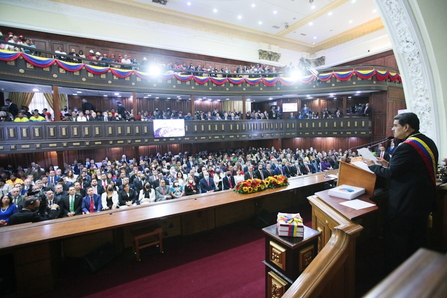 Presidente Nicolás Maduro presentó memoria y cuenta del 2022 ante la Asamblea Nacional