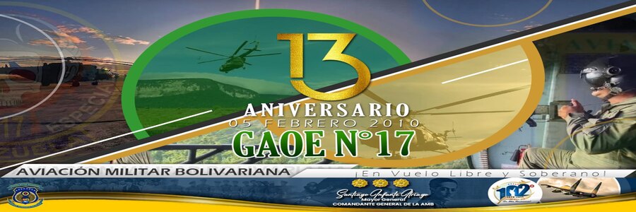 13º Aniversario Grupo Aéreo de Operaciones Especiales Nro 17