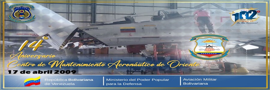 14º Aniversario Centro de Mantenimiento Aeronáutico de Oriente